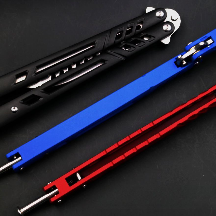 The Fifth Generation, One-piece Handle, Shaft Sleeve Structure, Butterfly Knife Practice Knife, Unbladed Knife