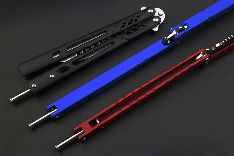 The Fifth Generation, One-piece Handle, Shaft Sleeve Structure, Butterfly Knife Practice Knife, Unbladed Knife