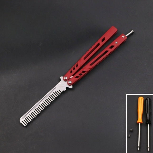 The Fifth Generation, One-piece Handle, Shaft Sleeve Structure, Butterfly Knife Practice Knife, Unbladed Knife