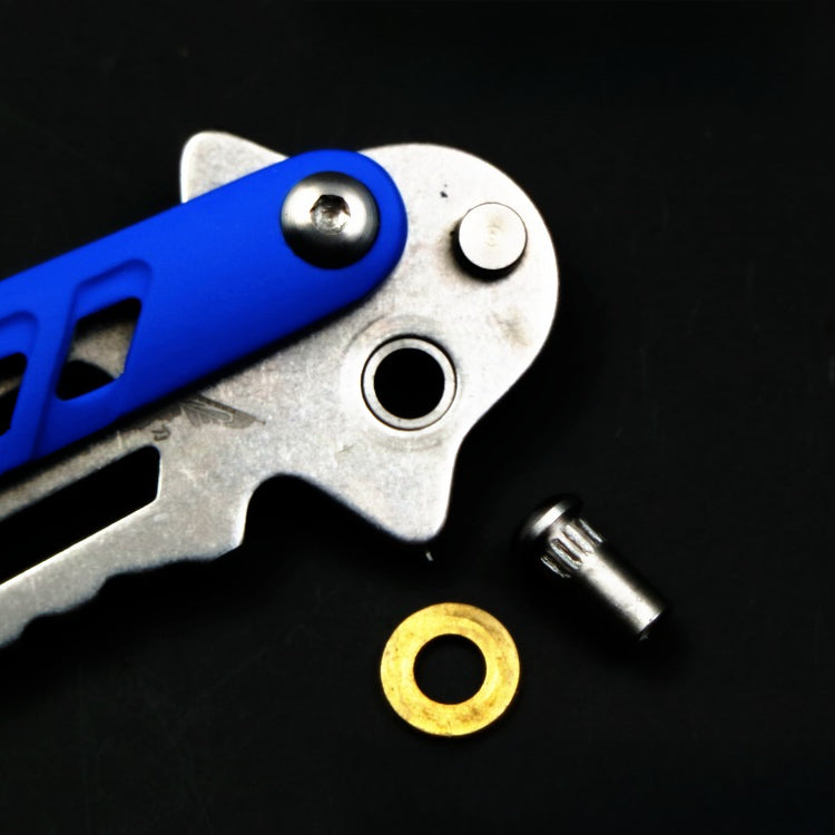 The Fifth Generation, One-piece Handle, Shaft Sleeve Structure, Butterfly Knife Practice Knife, Unbladed Knife