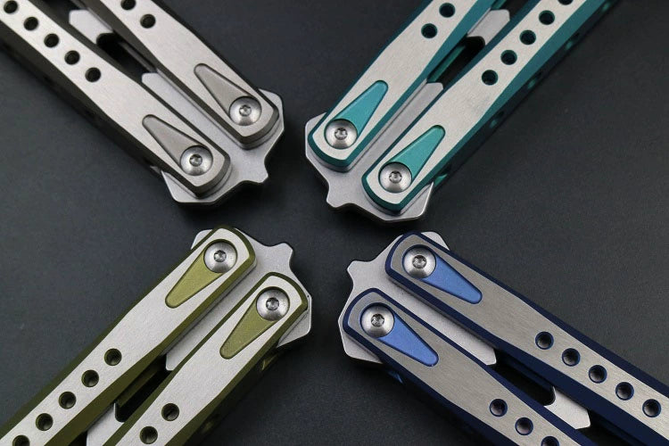 Archon, Titanium Alloy Integrated Handle, High-end Effective Shaft Sleeve, Oil Storage Positioning Shaft, Butterfly Knife Throwing Knife Unbladed