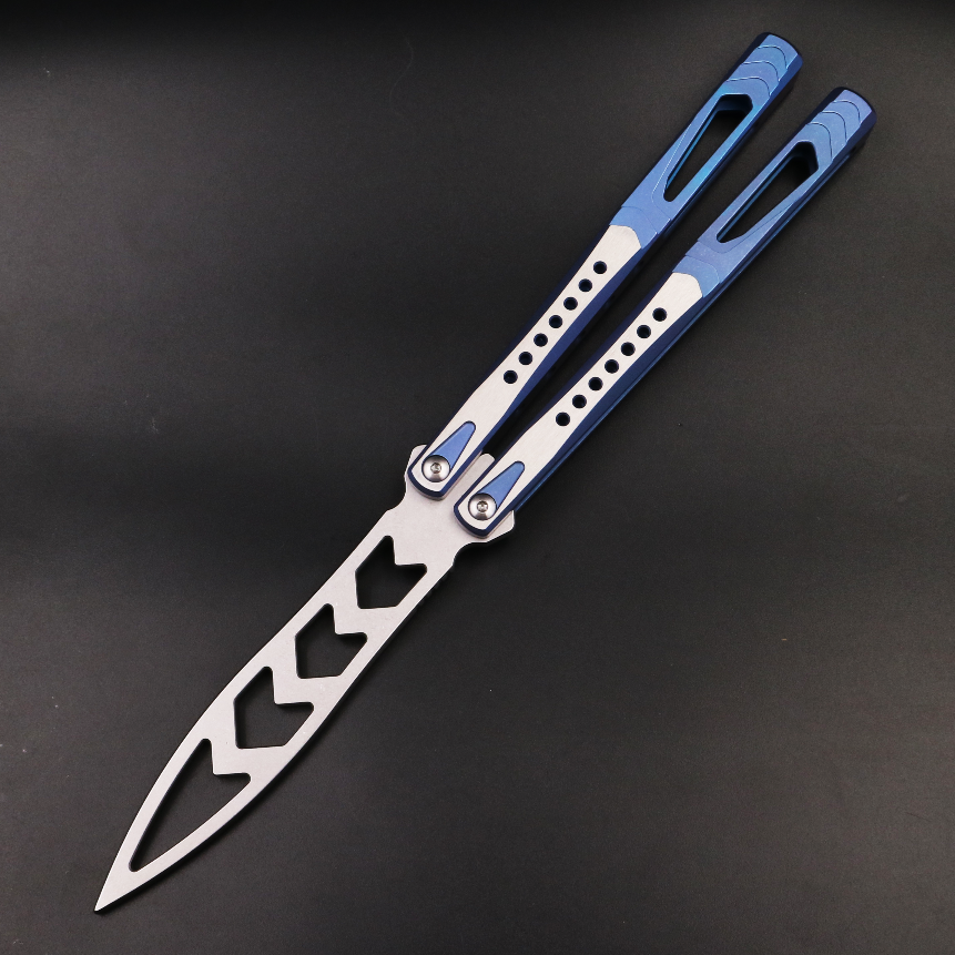 Archon, Titanium Alloy Integrated Handle, High-end Effective Shaft Sleeve, Oil Storage Positioning Shaft, Butterfly Knife Throwing Knife Unbladed