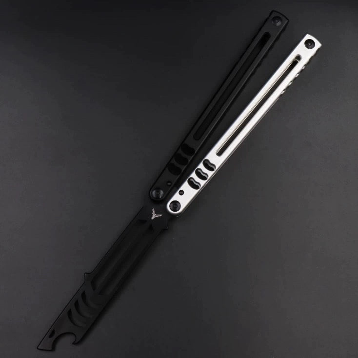 Great Shark, Butterfly Knife, Bottle Opener, Fancy Flick Knife, Unbladed.