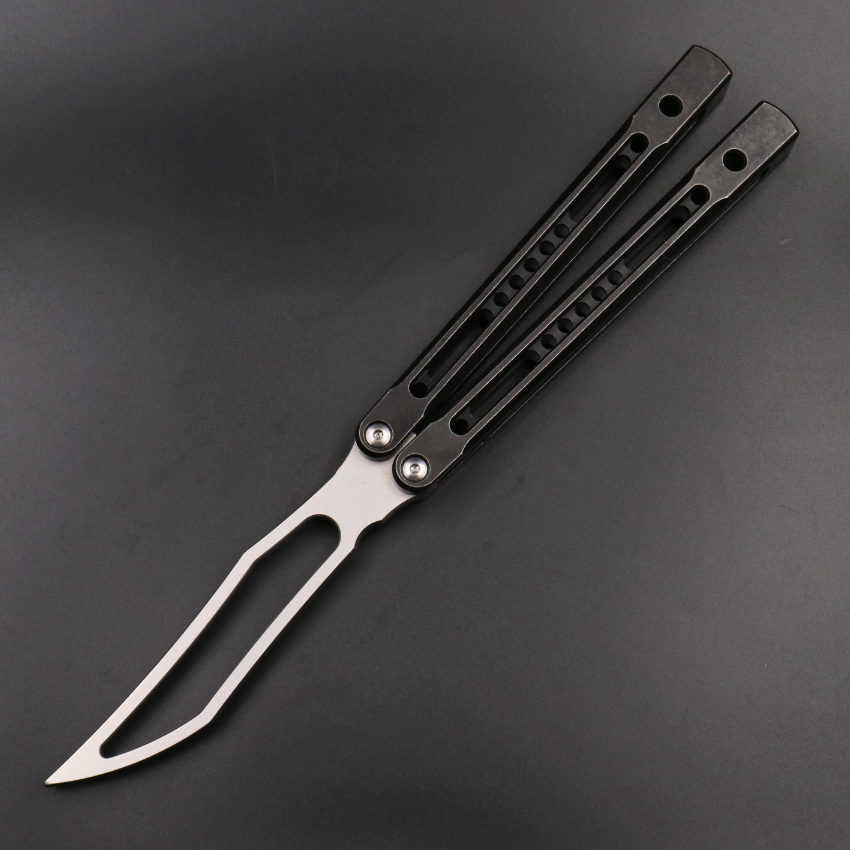 JK Emperor, Titanium Alloy Integrated Hollow Handle, High-end Shaft Sleeve, Oil Storage Positioning Shaft, Butterfly Knife Throwing