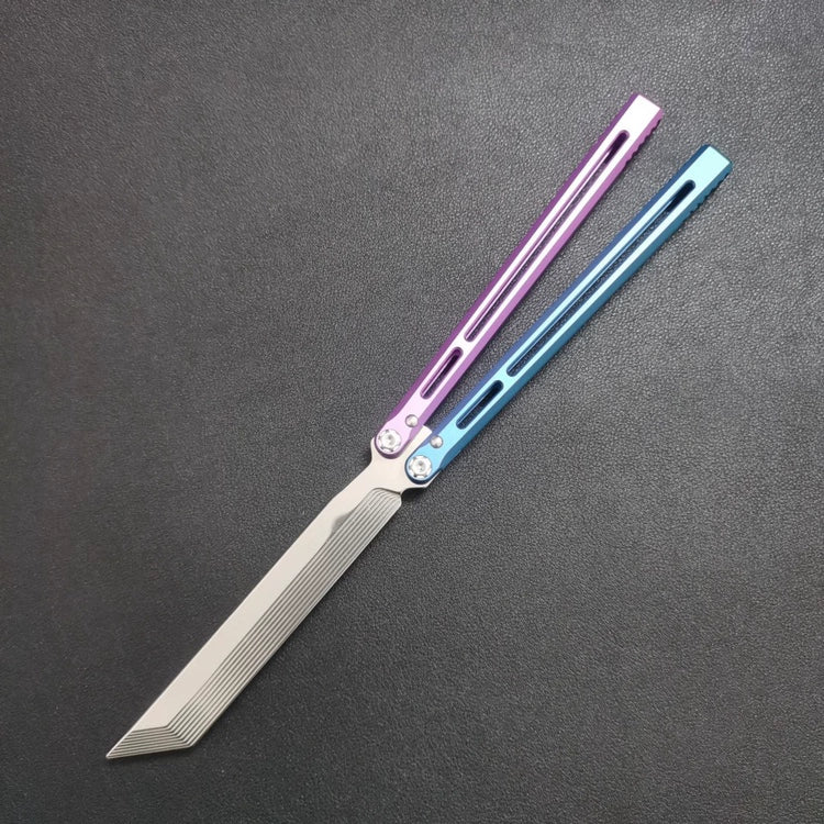 Telesto V2 Butterfly Knife Aluminum Handle Practice Training Knife Shake Knife