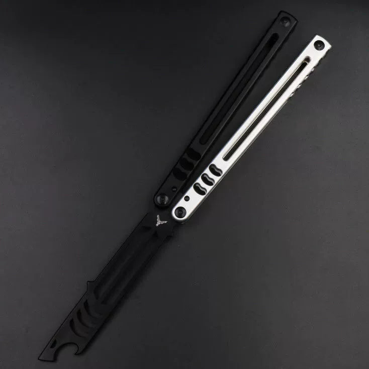 Great Shark, Butterfly Knife, Bottle Opener, Fancy Flick Knife, Unbladed.