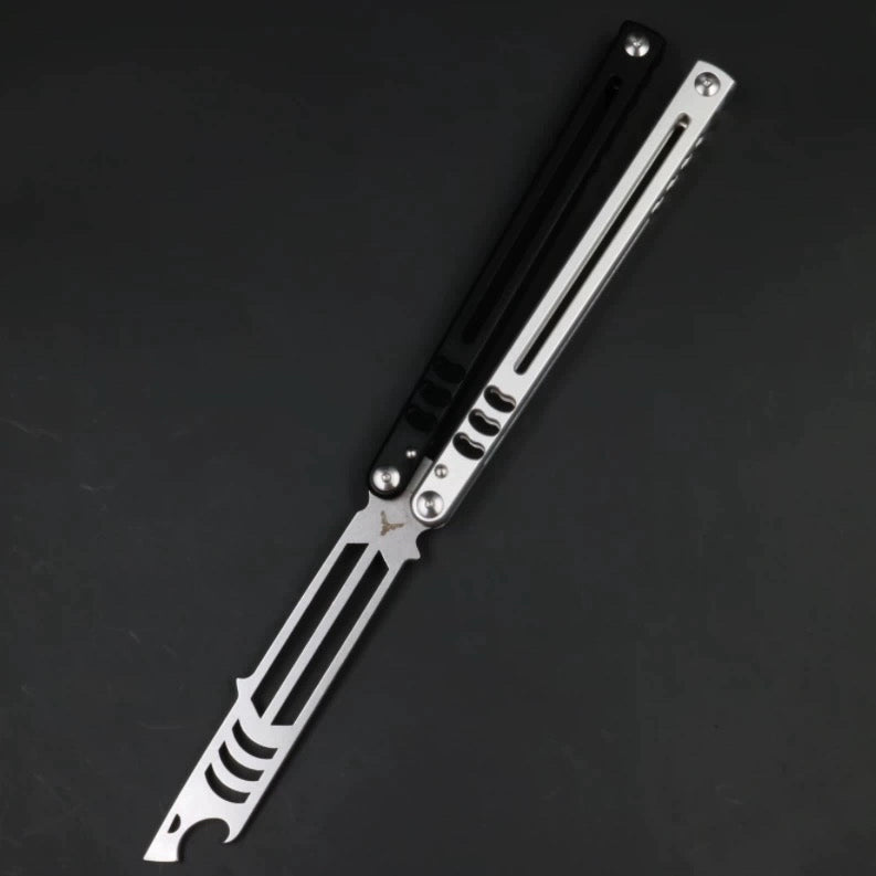 Great Shark, Butterfly Knife, Bottle Opener, Fancy Flick Knife, Unbladed.