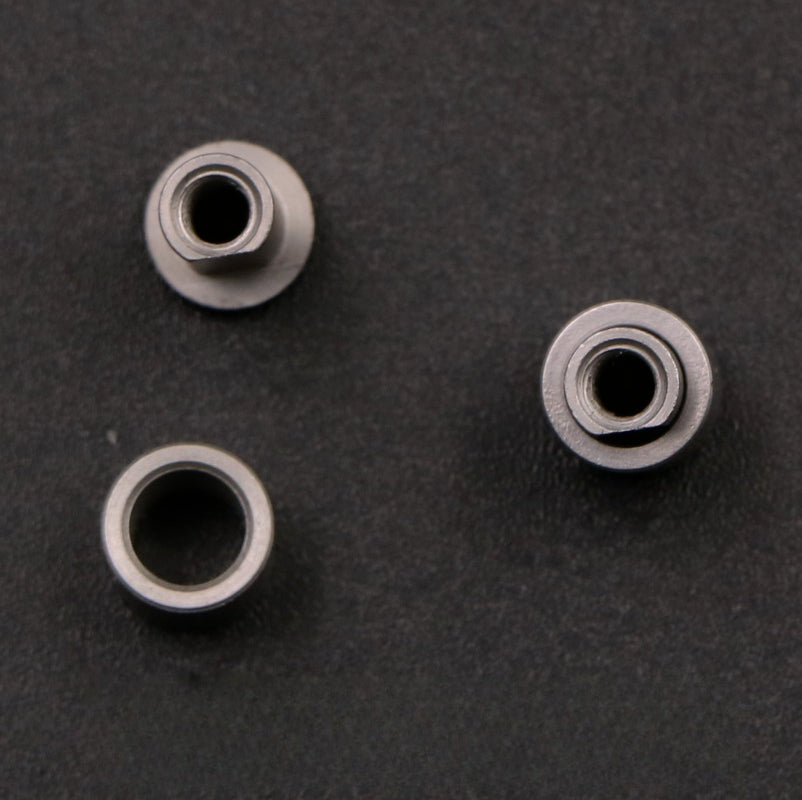 War Whale TC4 Titanium Alloy Integrated Handle, High-end Shaft Sleeve, Oil Storage Positioning Shaft, Butterfly Knife Throwing Knife Unbladed