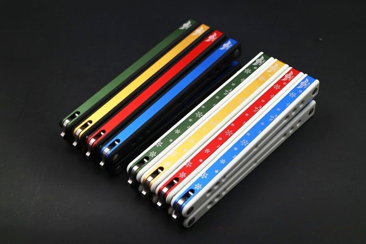 Nautilus, High-end Integrated Aluminum Handle Butterfly Knife, Shaft Sleeve Structure CNC Machining, Throwing Knife Practice Knife Without Cutting Edge
