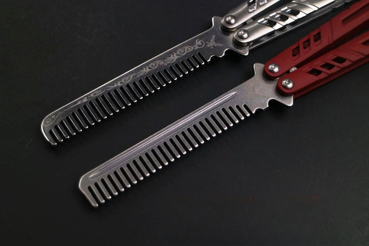 The Fifth Generation, One-piece Handle, Shaft Sleeve Structure, Butterfly Knife Practice Knife, Unbladed Knife