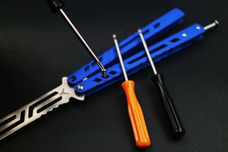 The Fifth Generation, One-piece Handle, Shaft Sleeve Structure, Butterfly Knife Practice Knife, Unbladed Knife